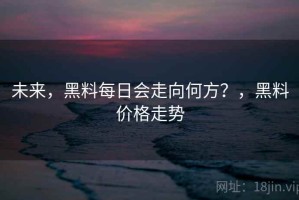 未来，黑料每日会走向何方？，黑料价格走势