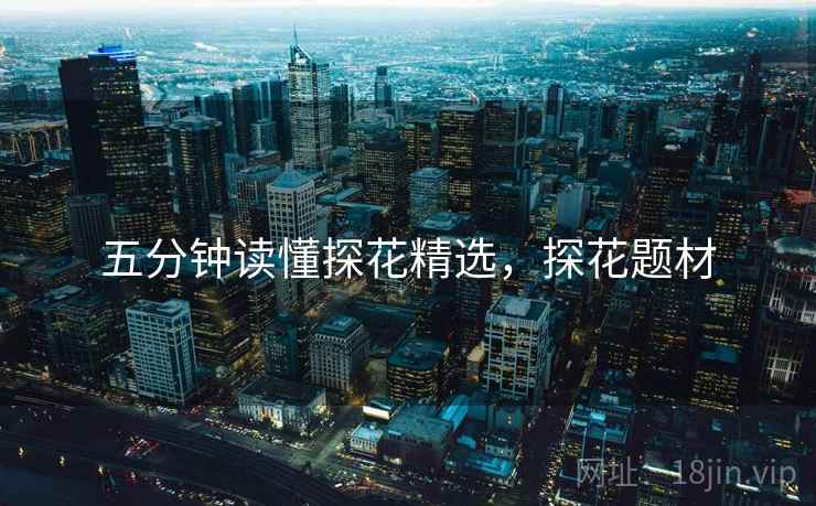 五分钟读懂探花精选，探花题材