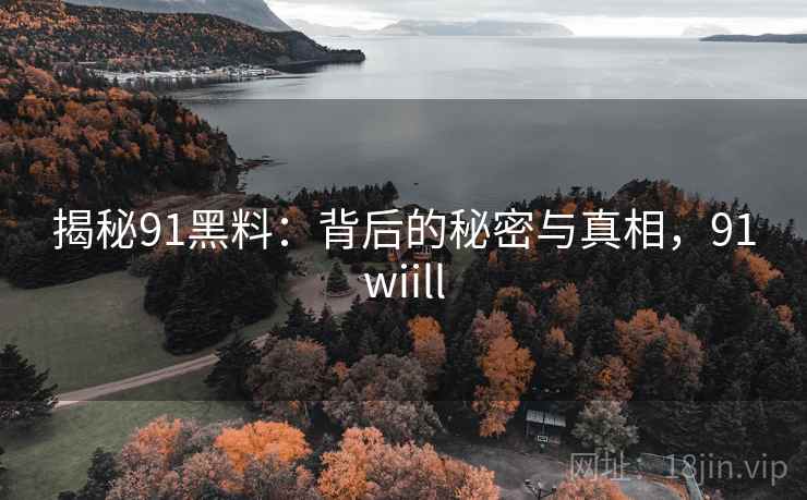 揭秘91黑料：背后的秘密与真相，91wiill