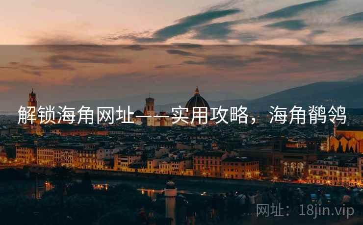 解锁海角网址——实用攻略，海角鹡鸰