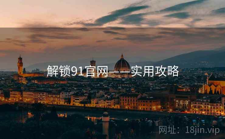 解锁91官网——实用攻略