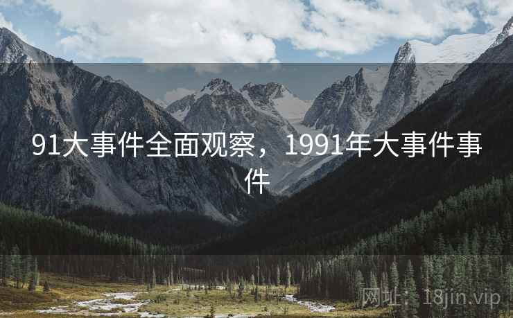 91大事件全面观察，1991年大事件事件