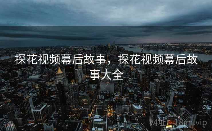 探花视频幕后故事，探花视频幕后故事大全